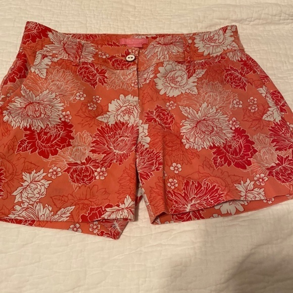 Isaac Mizrahi floral shorts